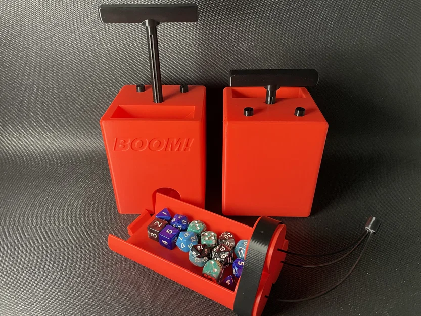 Tháp Xúc Xắc Thuốc Nổ & Kíp Nổ Có Plunger Hoạt Động (Dice Tower) - Image 4