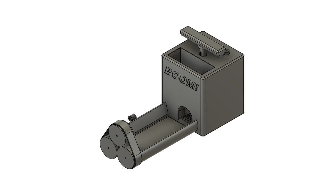 Tháp Xúc Xắc Thuốc Nổ & Kíp Nổ Có Plunger Hoạt Động (Dice Tower) - Image 5