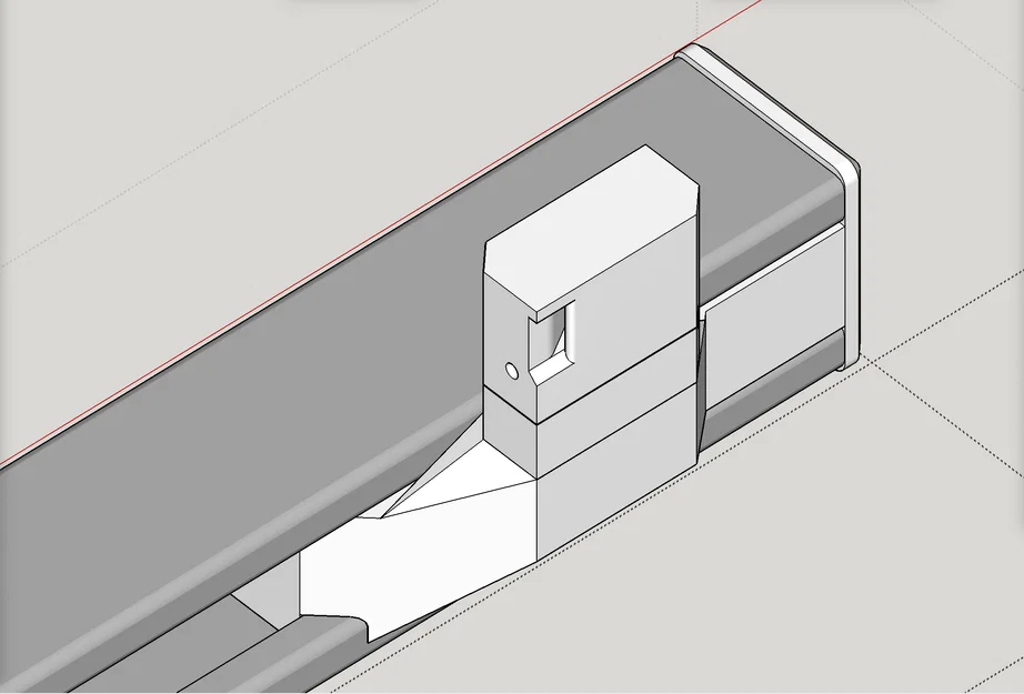 LowRider 3 CNC - table extenders dùng bàn LR2 (metal struts) cho LR3 - endstop/tensioner v1.0 - Image 8