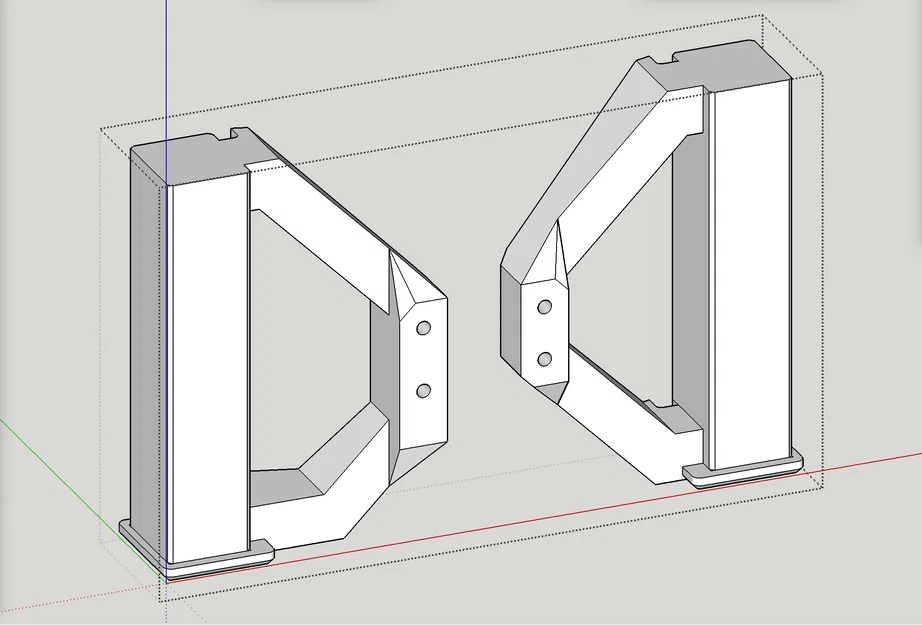 LowRider 3 CNC - table extenders dùng bàn LR2 (metal struts) cho LR3 - endstop/tensioner v1.0 - Image 15
