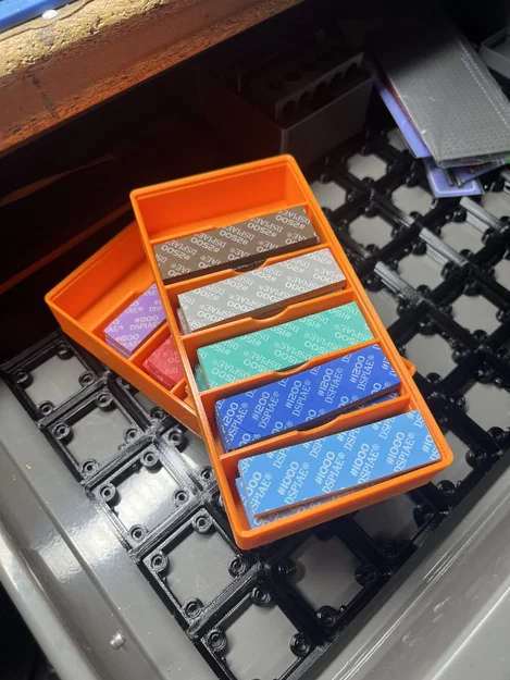 Hộp Gridfinity cho bộ Dspiae Sanding Sponge Set - Image 1