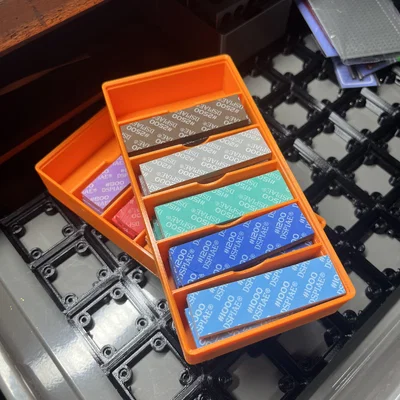 Hộp Gridfinity cho bộ Dspiae Sanding Sponge Set