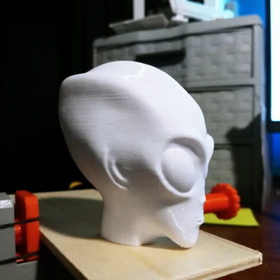 Đầu Alien Cổ Điển (Classic Alien Head)