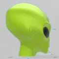 Đầu Alien Cổ Điển (Classic Alien Head) - Thumbnail 5