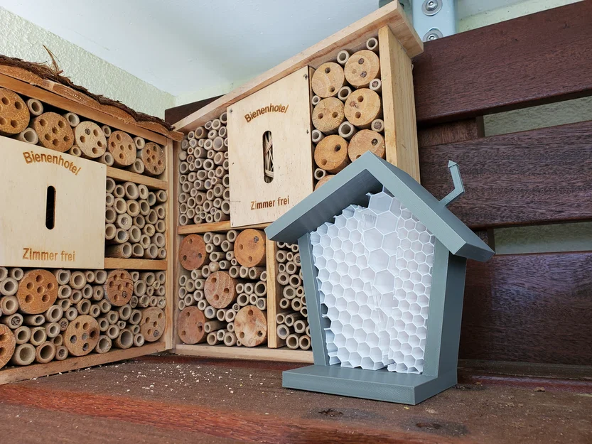 Khách sạn côn trùng (Insect Hotel) tuỳ chỉnh kích thước lỗ - Image 1