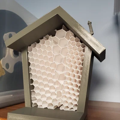 Khách sạn côn trùng (Insect Hotel) tuỳ chỉnh kích thước lỗ