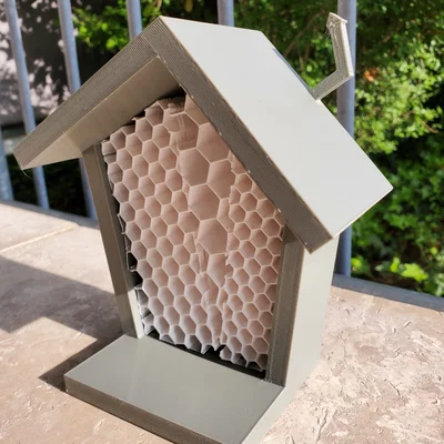 Khách sạn côn trùng (Insect Hotel) tuỳ chỉnh kích thước lỗ