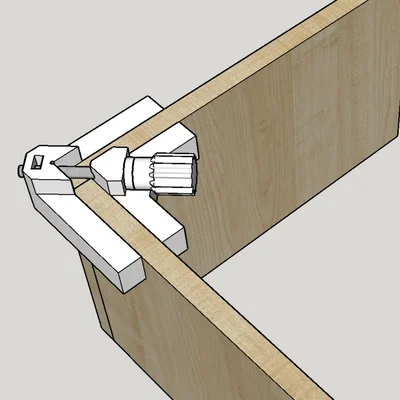 Kẹp góc vuông (Right angle clamp)
