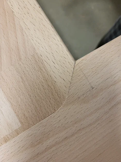 Jig router làm mối ghép Masons mitre cho worktop - Image 1