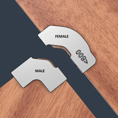 Jig router làm mối ghép Masons mitre cho worktop