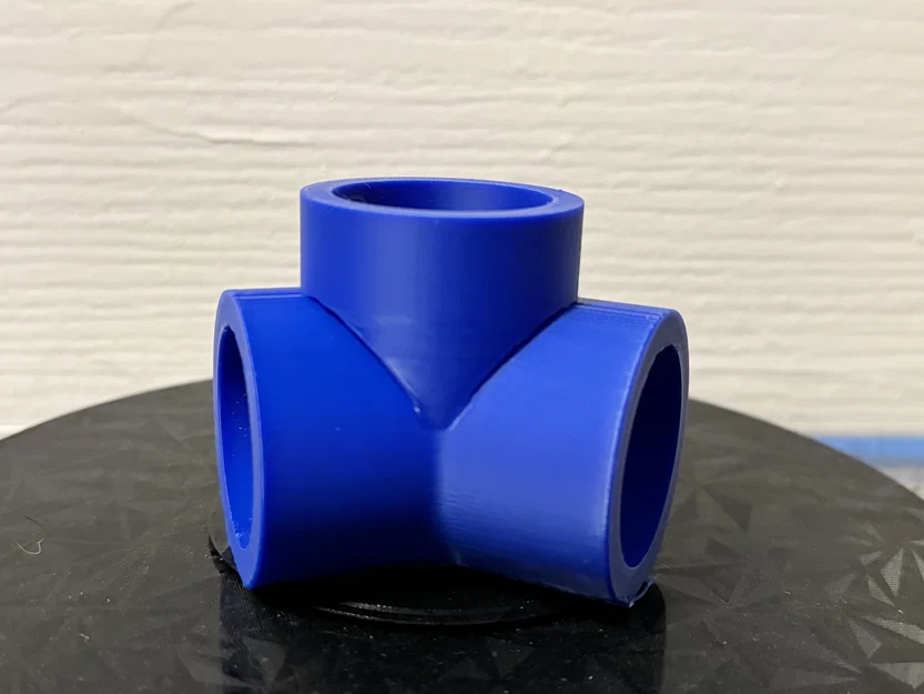 Khớp nối ống PVC 32mm chữ T góc 45° (45 Degree T Elbow) - Image 1