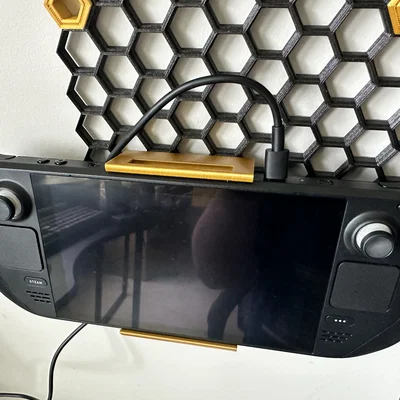 Remix Mount Steam Deck cho Honeycomb Storage Wall (HSW) có khe thoáng & đế rộng