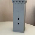 Mô hình tháp lâu đài cổ điển (Castle Tower) dễ in 3D - Thumbnail 2