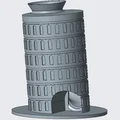 Tháp nghiêng Pisa Dice Tower - Mô hình đổ xúc xắc 3D độc đáo - Thumbnail 1