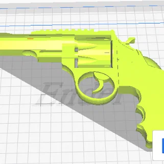 Mô hình súng Revolver 3D phong cách CS2 cực chất