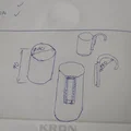 Giá treo ly nước cho hồ bơi Intex (Intex pool jugs) tự in 3D - Thumbnail 3