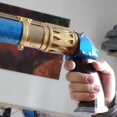 Mô hình súng lục Jinx Arcane in 3D chất lượng cao