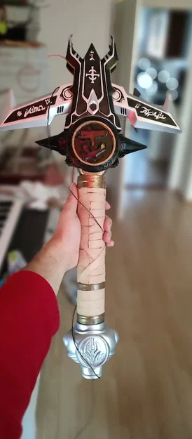 Mô hình kiếm Doom Ethereal Crucible - Đạo cụ cosplay in 3D ấn tượng - Image 2