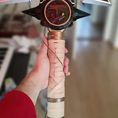 Mô hình kiếm Doom Ethereal Crucible - Đạo cụ cosplay in 3D ấn tượng