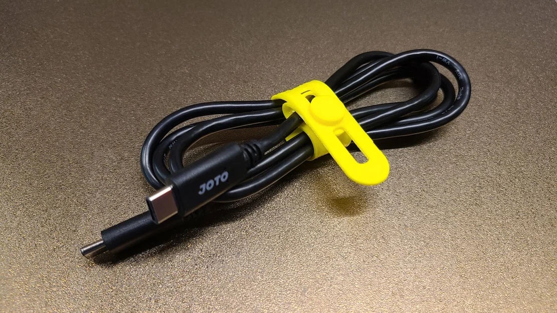 Dây Quấn Cáp (Cable Wrap) In 3D Đa Năng - Giải Pháp Gọn Gàng Cáp Sạc - Image 1