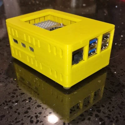 Vỏ Raspberry Pi 5 PCIe NVMe cho Pimoroni NVMe Base