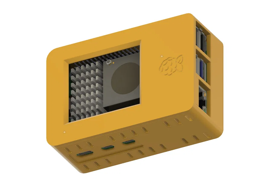 Vỏ Raspberry Pi 5 PCIe NVMe cho Pimoroni NVMe Base - Image 4