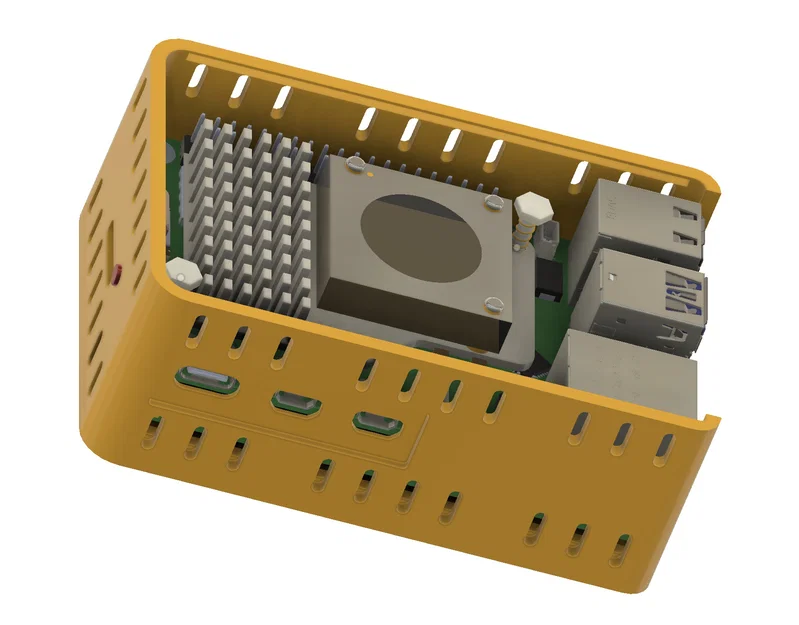 Vỏ Raspberry Pi 5 PCIe NVMe cho Pimoroni NVMe Base - Image 8