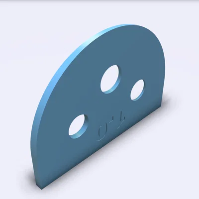 Shim dốc (Sloped bed shims) cho Creality K1/K1C/K1 Max