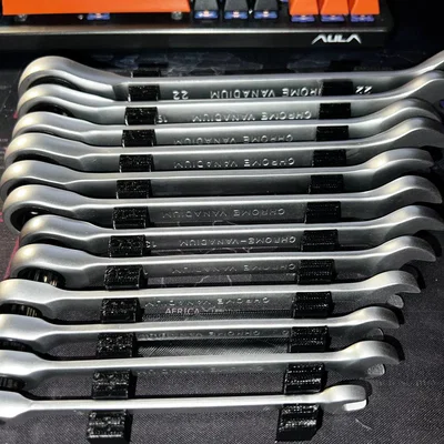 Khay Đựng Cờ Lê (Wrench Organizer) In 3D Gọn Gàng Cho Xưởng Cơ Khí