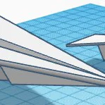 Mô hình máy bay giấy 3D (Paper Plane) - Thiết kế tinh tế, bền bỉ