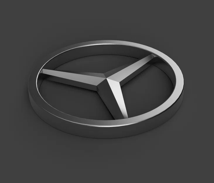 Mercedes Einkaufswagenchip (token xe đẩy mua sắm kiểu Mercedes) - Image 1