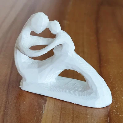 Tượng low poly Mẹ và Bé - Ngày của Mẹ