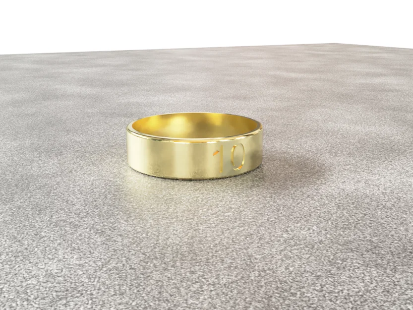 Bộ nhẫn thử size tay 3D (Ring Size Tests) tiêu chuẩn US cực chuẩn - Image 1
