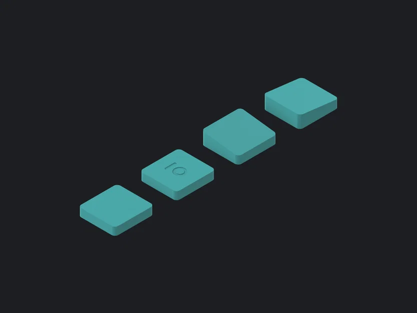 MOTE - Keycap phẳng Choc Low Profile - Image 1