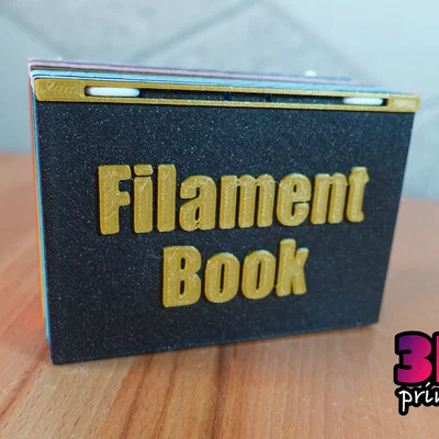 Sổ Mẫu Filament (Filament Swatch Book) - OpenSCAD