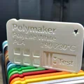 Thẻ mẫu Filament cho hộp của Zapador (có Star & nhiệt độ) - Thumbnail 3