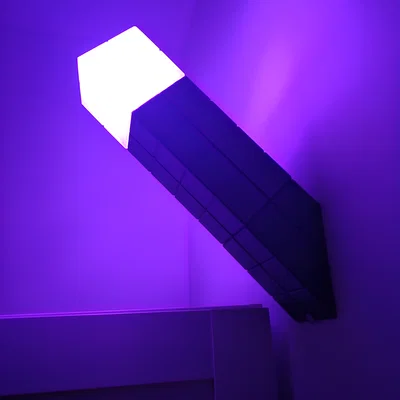 Đuốc Minecraft gắn bóng E27 (treo tường hoặc để bàn)