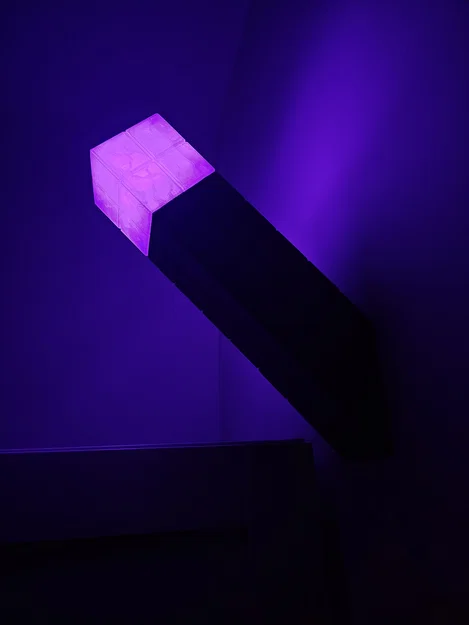 Đuốc Minecraft gắn bóng E27 (treo tường hoặc để bàn) - Image 4