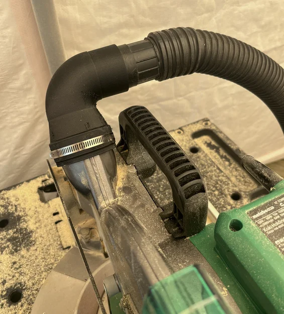 Bộ chuyển đổi ống hút bụi 1-7/8 inch cho máy cắt góc Metabo HPT - Image 1