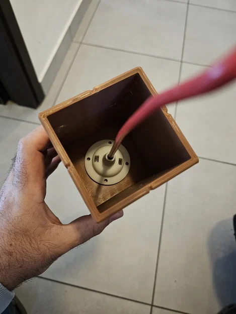 Đuốc Minecraft gắn bóng E27 (treo tường hoặc để bàn) - Image 9