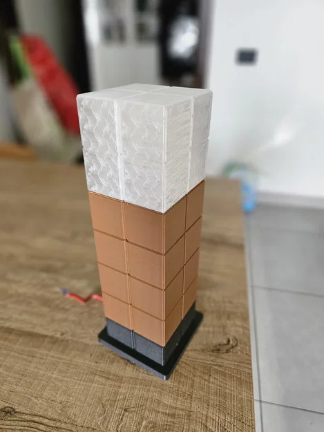 Đuốc Minecraft gắn bóng E27 (treo tường hoặc để bàn) - Image 11