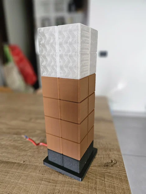 Đuốc Minecraft gắn bóng E27 (treo tường hoặc để bàn) - Image 12