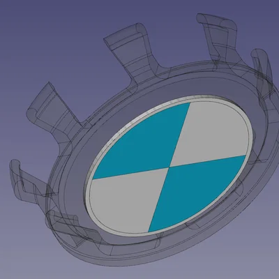 Nắp chụp tâm mâm 57mm (BMW + ...)