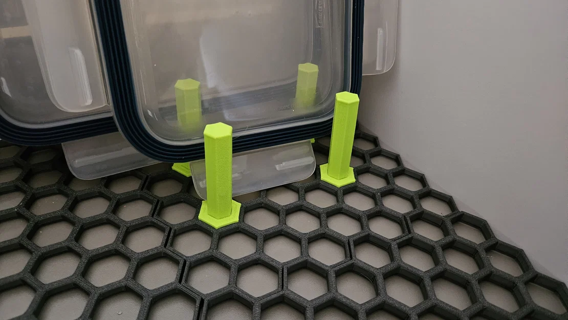 Thanh lục giác cho Honeycomb Wall - Image 1