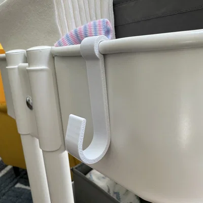 Móc treo đồ tiện ích cho xe đẩy Ikea Raskog (In 3D)
