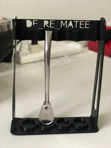 Kệ trưng bày ống hút Bombilla đa năng - In 3D dễ dàng - Image 1