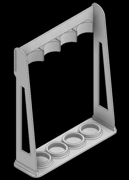 Kệ trưng bày ống hút Bombilla đa năng - In 3D dễ dàng - Image 2