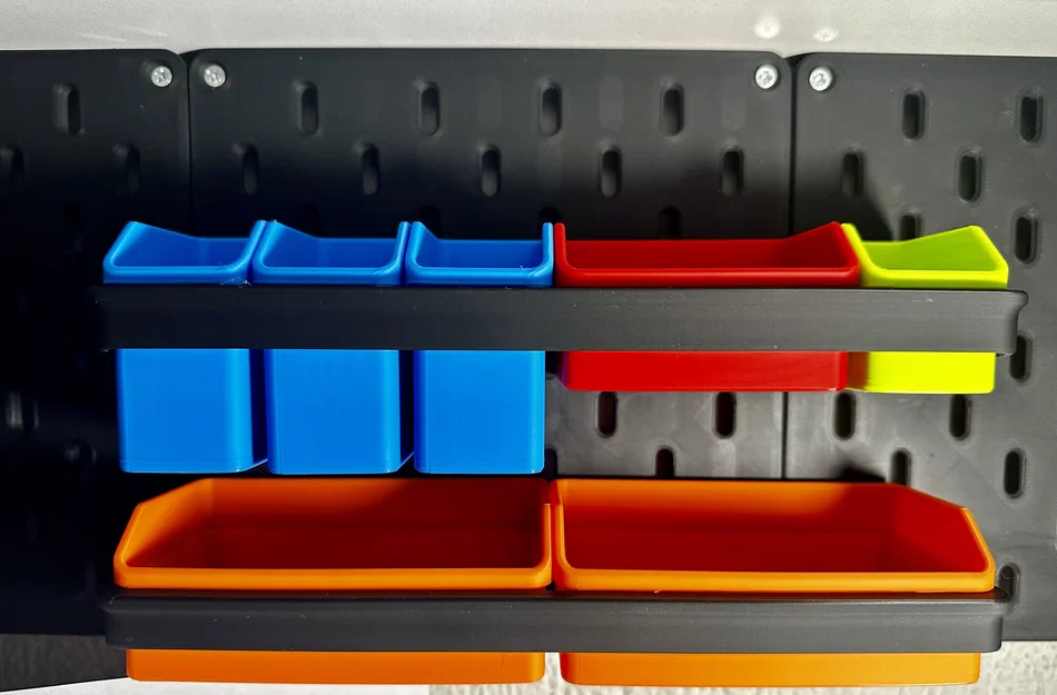 Bộ khay/hộp chứa cho Ikea Skadis (Container set) - Image 1