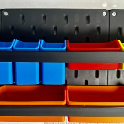 Bộ khay/hộp chứa cho Ikea Skadis (Container set)