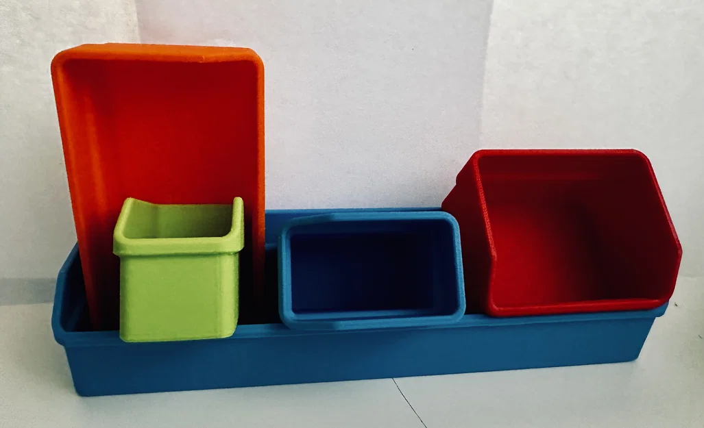 Bộ khay/hộp chứa cho Ikea Skadis (Container set) - Image 2